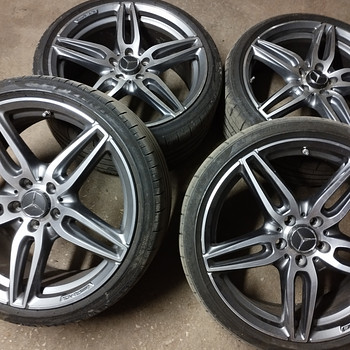 Диски 5x112 r19 AMG MB + rehvid Pirelli