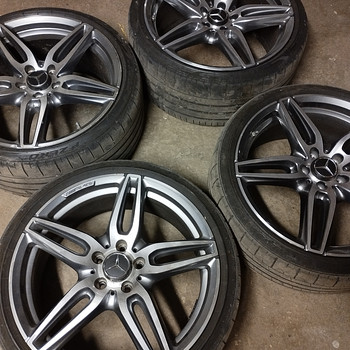 Veljed 5x112 r19 MB AMG+ rehvid Pirelli