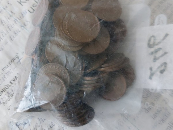 5 penni Soome. 105 münti.