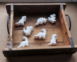 Laste loovuskomplektid! 3D värvimine! Dinosaurus. (7 foto / 9)