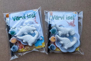 Laste loovuskomplektid! 3D värvimine! Dinosaurus. (9 foto / 9)