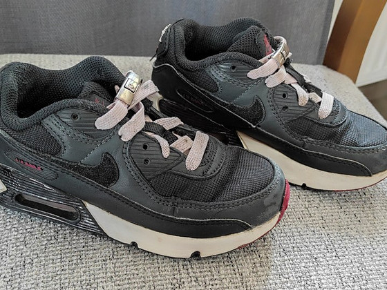 Кроссовки 30 Nike Air Max детские кроссовки кожа без шнурков