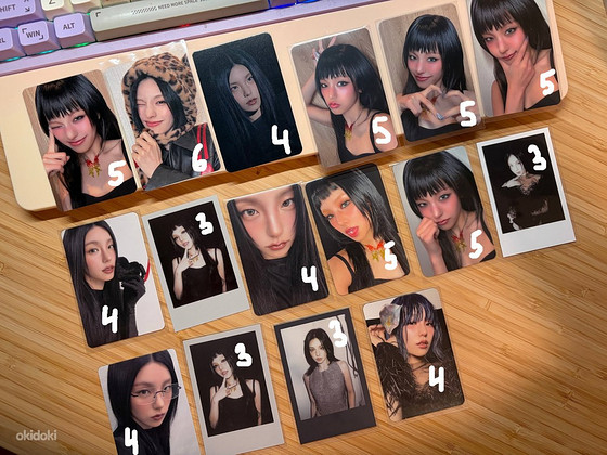 Yeji Air photocards ITZY