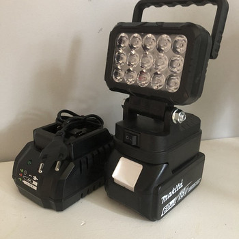 Uus makita aku 6 ah + led lamp + laadja koos komplektiga