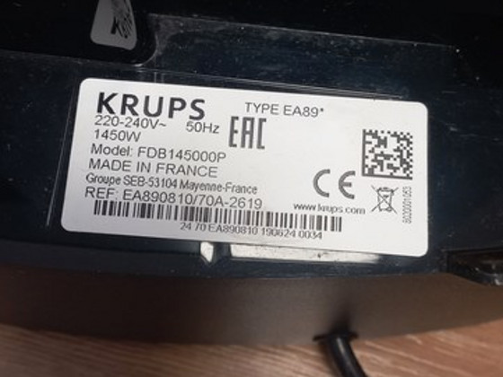 Krups EA89 kohvimasina varuosad või taastamine