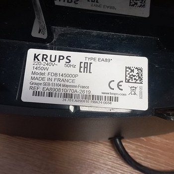Krups EA89 kohvimasina varuosad või taastamine