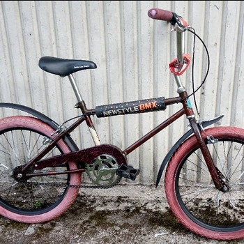 Рокки BMX или детский велосипед 1980-1990 годов, восстановле