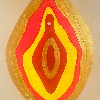 Maal “Temple of Pleasure" (Tema avanemine) Tantra, Yoni