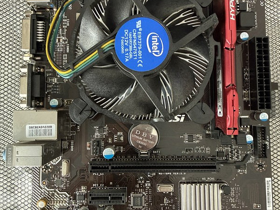 Mobo + CPU i3-4170 + RAM DDR3 8gb