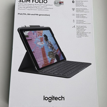 Logitech Slim Folio iPad (7th, 8th and 9th generation) , SWE