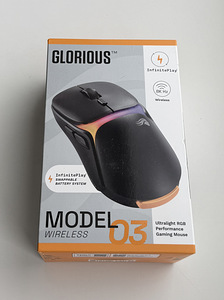 Glorious Model O3 Wireless Gaming Mouse , Black (1 фото из 5)