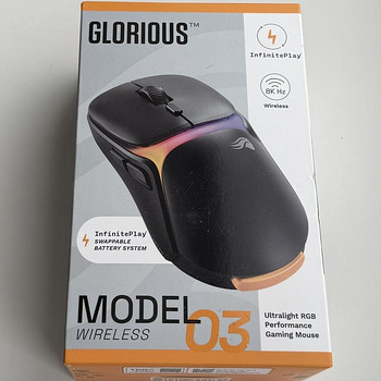 Glorious Model O3 Wireless Gaming Mouse , Black