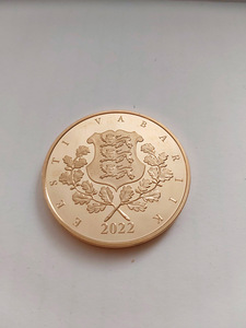 Suitsupääsukesele pühendatud kullatud mälestusmedal (3 foto / 4)