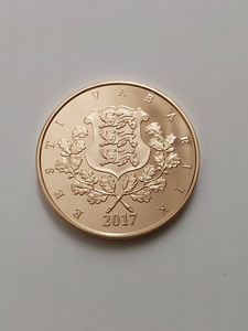 Eestimaa Päästekomitee pühendatud kullatud medal (2 foto / 3)