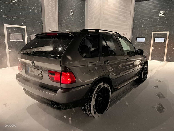 Задние фары BMW E53 smoke и задние фары BMW E70 в стиле LCI