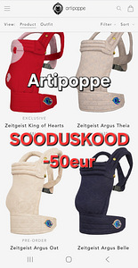 Artipoppe sooduskood -50eur (1 foto / 1)