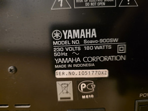 Yamaha Soavo 5.1 home cinema set (8 foto / 8)