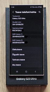 SAMSUNG GALAXY S23 ULTRA 512 GB (3 foto / 6)