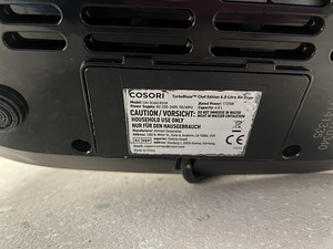 COSORI TurboBlaze 6L Air Fryer || COSORI TurboBlaze 6L õhkfr (6 foto / 6)