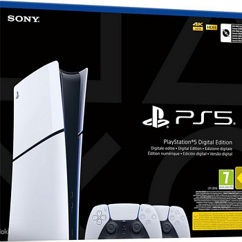 Playstation 5 Slim Digital 1TB + New Colteroller Dualsense