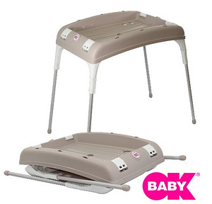 Детская ванночка OKBABY (Италия) Onda с подставкой, для детей 0 - 12 месяцев (8 фото из 8)