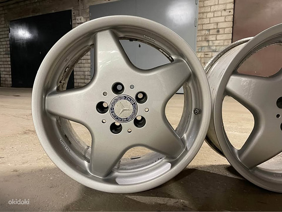 17 диски mercedes w124 w201 w210 w126 в стиле amg 5x112