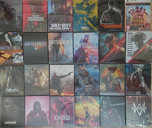 Steelbook (Playstation 4, PS5, Xbox Series, PC) kollektsioon (5 foto / 10)