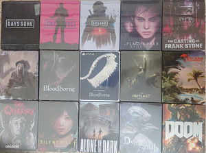 Steelbook (Playstation 4, PS5, Xbox Series, PC) kollektsioon (2 foto / 10)