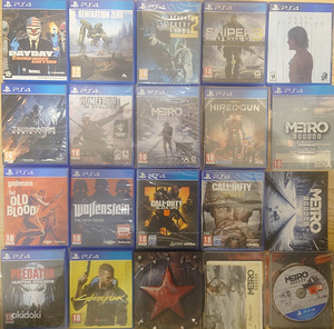 PLAYSTATION 4 ja 5 mängud (steelbook valik) PS4, PS5 (4 foto / 10)