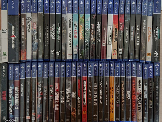 PLAYSTATION 4 ja 5 mängud (steelbook valik) PS4, PS5