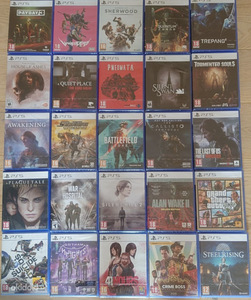 PLAYSTATION 4 ja 5 mängud (steelbook valik) PS4, PS5 (9 foto / 10)