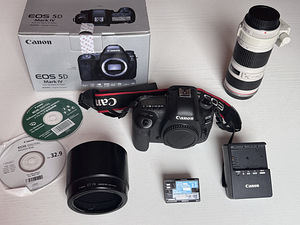 Canon EOS 5D Mark IV – väga heas korras, täiskomplekt (1 foto / 4)