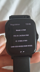 Nutikell/ Smart Watch Amazfit GTS 2 (A1969), must kell (4 foto / 5)