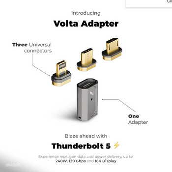 Volta Thunderbolt 5 3in1 240W Magnetic Adapter