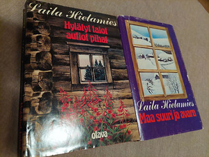 Laila Hietamies, 2 soomekeelset raamatut (2 foto / 5)