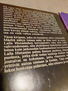 Laila Hietamies, 2 soomekeelset raamatut (3 foto / 5)