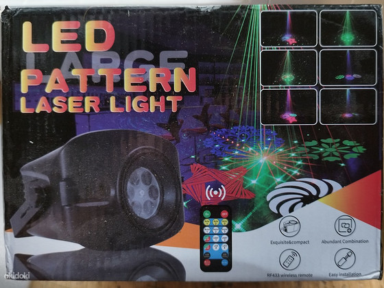 LED LASER efekt