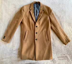 Müüa pruun meeste Jack & Jones kevad-sügis mantel L (1 foto / 3)
