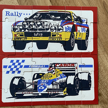 Vintage “SPORTSCARS” pusle (FIPSI mosaiik)