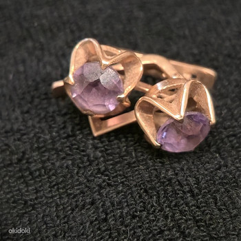 Золотые серьги 583 проба (№L1482)