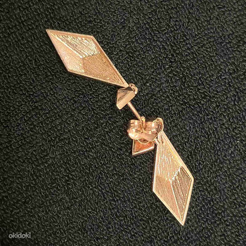 Золотые серьги 585 проба (№L1483)