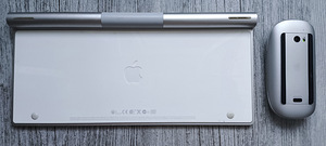 Apple Magic mouse A1296, Magic keyboard A1314, klaviatuur (2 foto / 2)
