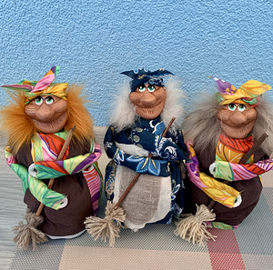 Käsitöö nukk / käsitöö / käsitsi valmistatud Sisustusnukk (5 foto / 7)