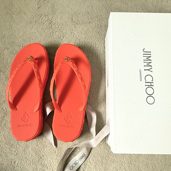 Jimmy Choo flip-flops