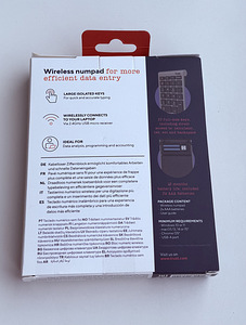 Trust Xalas Numeric Keypad Wireless , Silver (2 фото из 4)
