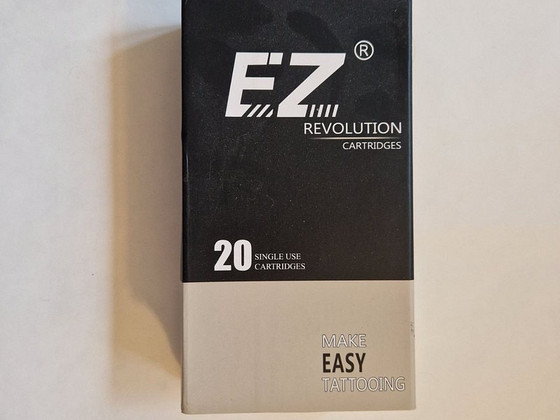 Tätoveerimiskassetid EZ Revolution RC1001RL 1-Liner-0.30 mm 60tk.