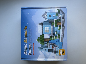 Магнитные кубики "Minecraft ледяной мир" (1 фото из 2)