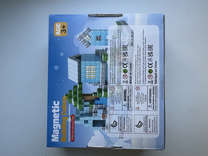 Магнитные кубики "Minecraft ледяной мир" (2 фото из 2)
