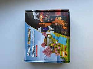 Magneetilised lego kuubikud "Minecraft Overworld ja Nether" (1 foto / 2)