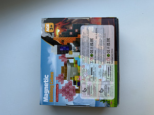 Magneetilised lego kuubikud "Minecraft Overworld ja Nether" (2 foto / 2)